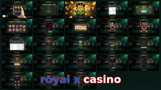Main screen of Royal X Casino bet page for PK players