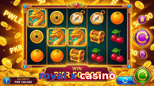 Main screen of Royal X Casino pg page for PK players