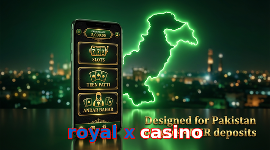 Main screen of Royal X Casino pk page for PK players